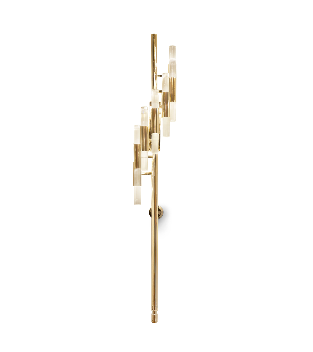 Waterfall Torch Wall Light