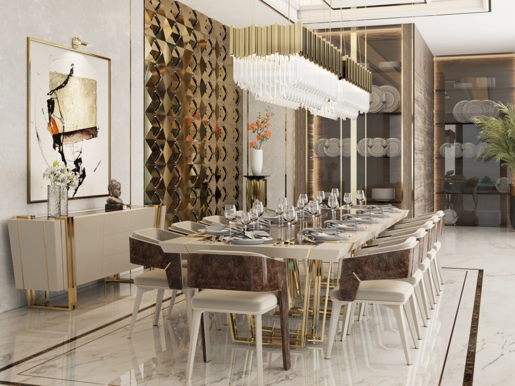 Luxury Dining Room at Premium Condo in Kuala Lumpur