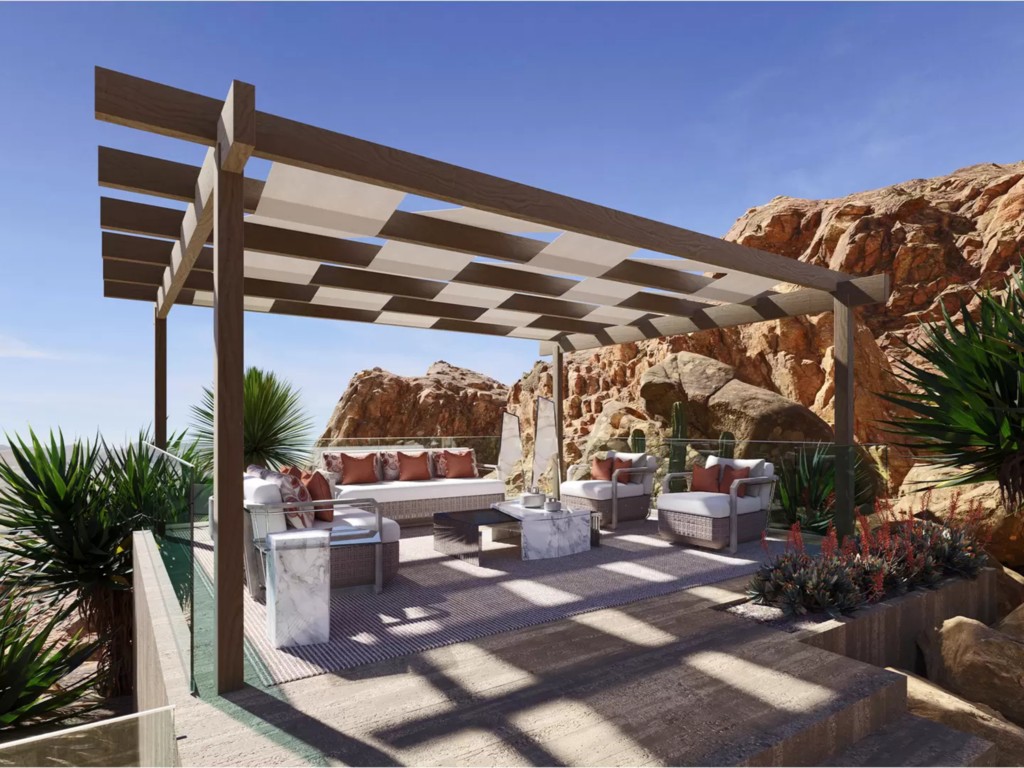 Modern and Fresh Outdoor Living Space
