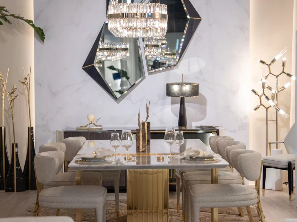 Modern Dining Room at Salone del Mobile 2024
