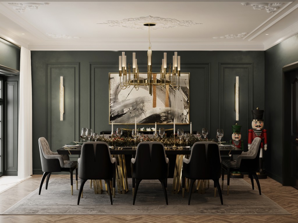 A Distinctive Dining Area for the Holidays