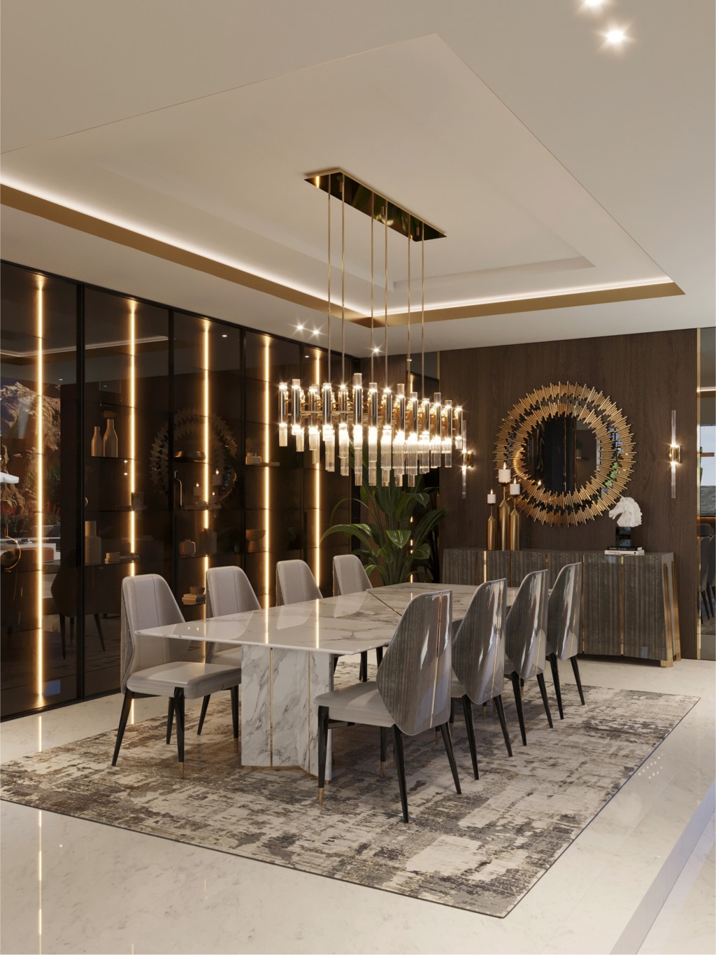 Mansion Dining Room Design