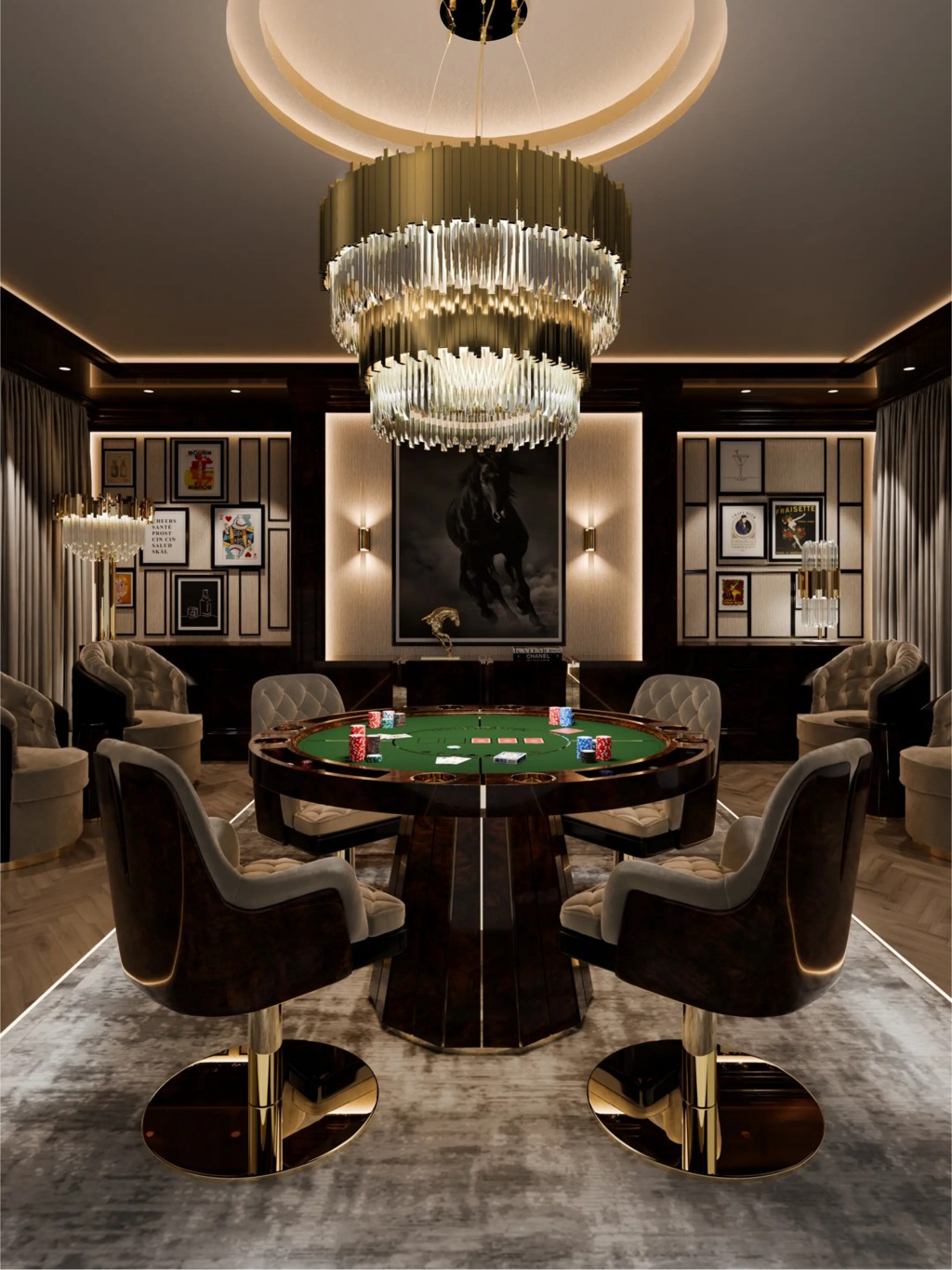 Luxury Poker Table Design