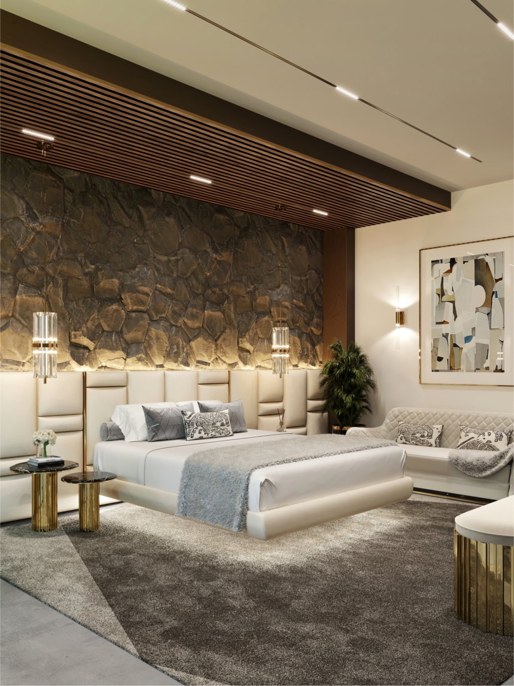Modern Chalet Bedroom Design