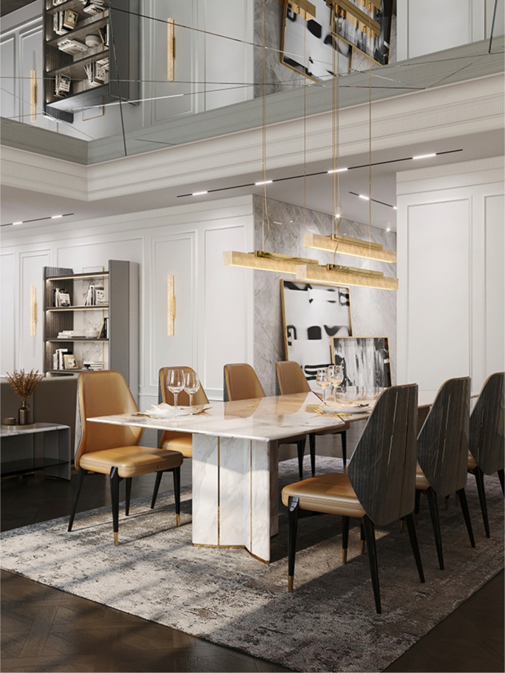 Stylish Dining Room Interior