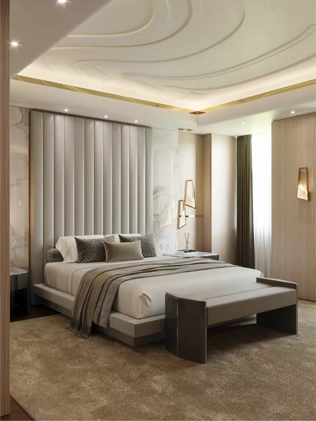 Elevated Modern Bedroom Sophistication